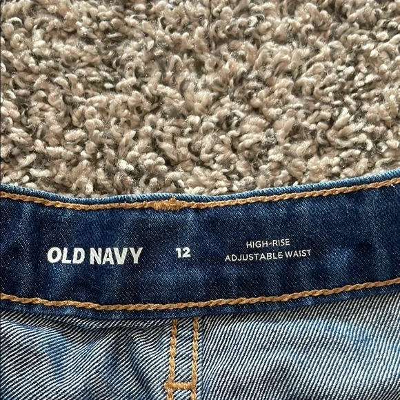 Old Navy Girls Blue Denim Shorts - Picture 5 of 9